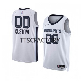 Dres Memphis Grizzlies Prilagođeni Nike 2022-23 Association Edition Bijela Swingman - Muške